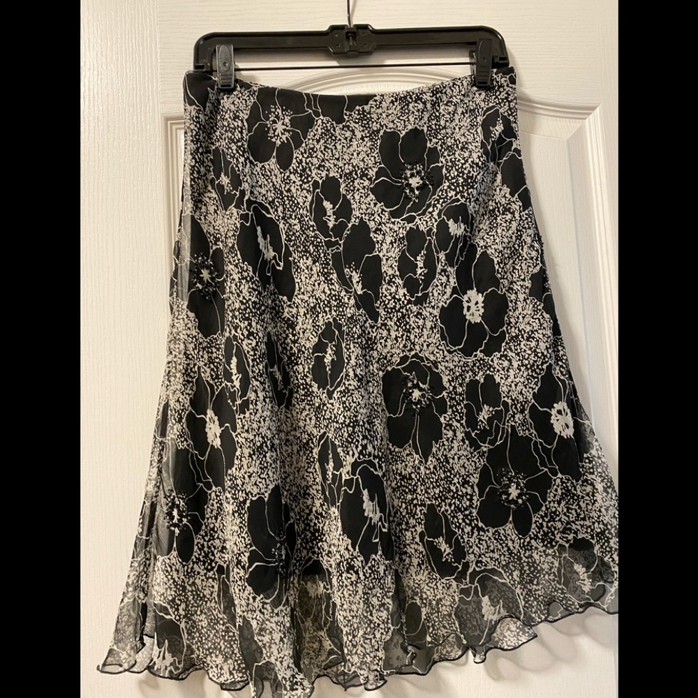 chiffon skirt